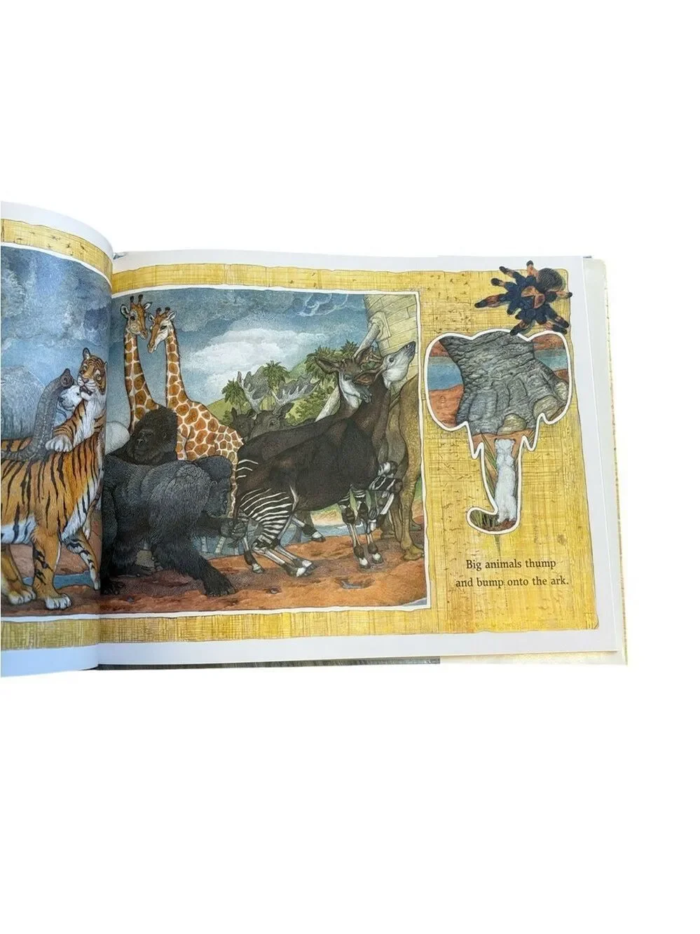 On Noah's Ark Book by Jan Brett Hardcover